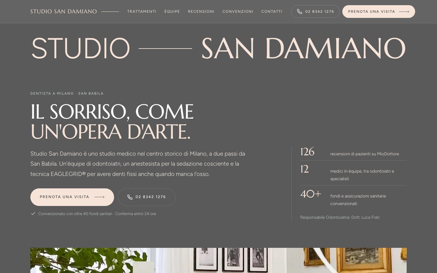 Il nuovo sito